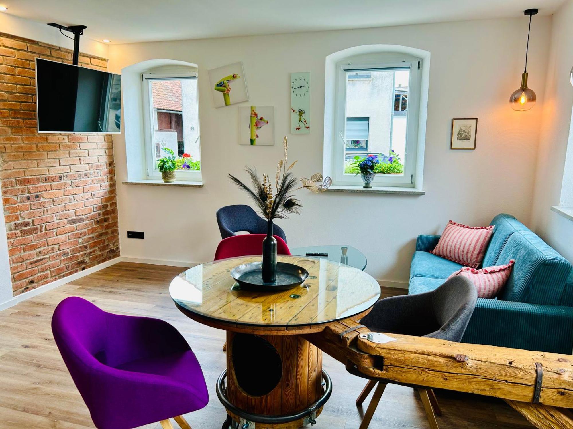 Appartement Pausenhof Zweite-Heimat à Rauhenebrach Extérieur photo