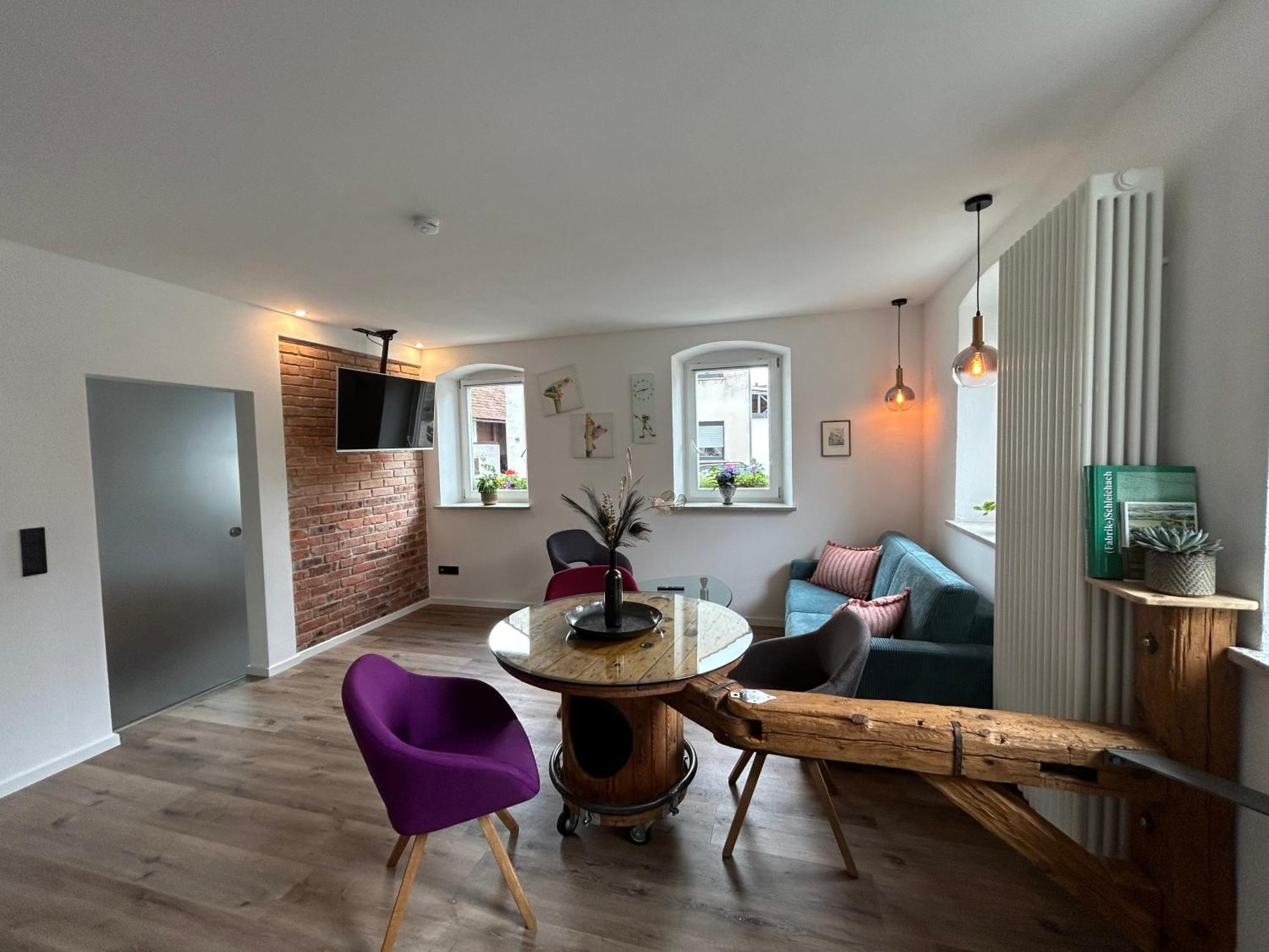 Appartement Pausenhof Zweite-Heimat à Rauhenebrach Extérieur photo